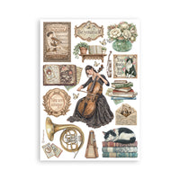 Symphony - Printed Washi Pad 8 Sheets