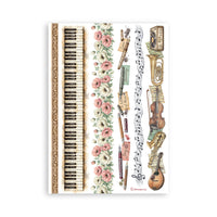 Symphony - Printed Washi Pad 8 Sheets