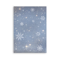 Silent Night - Printed Washi Pad For Art And Craft A5 8 Sheets