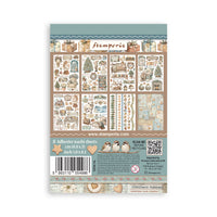 White Christmas - Printed Washi Pad For Art And Craft A5 8 Sheets