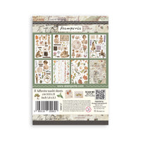 Flowers And Poems - Printed Washi Pad For Art And Craft A5 8 Sheets