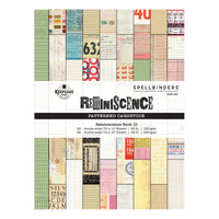 Reminiscence Book 10 Patterned Cardstock by Esther Glas
