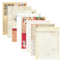 Reminiscence Book 10 Patterned Cardstock by Esther Glas