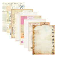 Reminiscence Book 10 Patterned Cardstock by Esther Glas