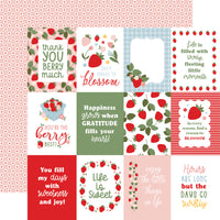Strawberry Fields - Echo Park Collection Kit 12"X12"