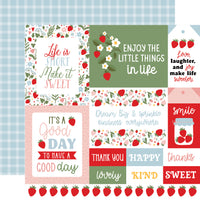 Strawberry Fields - Echo Park Collection Kit 12"X12"