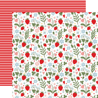 Strawberry Fields - Echo Park Collection Kit 12"X12"