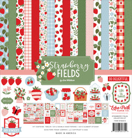 Strawberry Fields - Echo Park Collection Kit 12"X12"