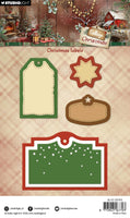 SL Cutting Dies Christmas Labels Cottage Christmas