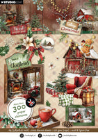 SL Die-Cut Paper Pad Paper Elements Cottage Christmas 20 Sheets