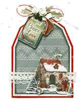 SL Die-Cut Paper Pad Paper Elements Cottage Christmas 20 Sheets