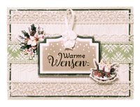 SL Die-Cut Paper Pad Paper Elements Cottage Christmas 20 Sheets