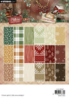 SL Pattern Paper Pad Cottage Christmas 36 Sheets