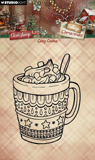 SL Clear Stamps Cozy Cocoa Cottage Christmas 1 Sheets