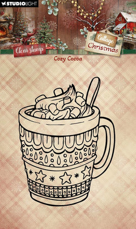 SL Clear Stamps Cozy Cocoa Cottage Christmas 1 Sheets
