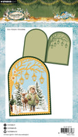 SL Cutting Dies Folded Card Shape Christmas Forest 5 Pieces