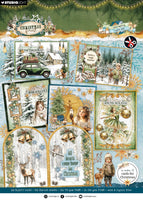 SL Card Making Pad Christmas Forest 14 Sheets