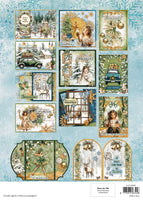 SL Card Making Pad Christmas Forest 14 Sheets