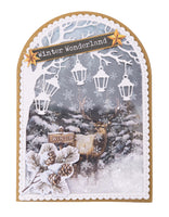 SL Die-Cut Paper Pad Paper Elements Christmas Forest 20 Sheets