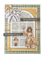 SL Die-Cut Paper Pad Paper Elements Christmas Forest 20 Sheets