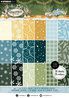 SL Pattern Paper Pad Christmas Forest 36 Sheets