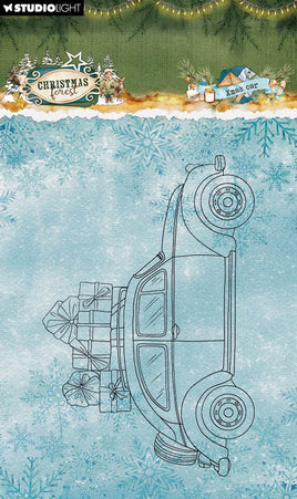 SL Clear Stamps Xmas Car Christmas Forest 1 Pieces