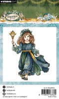 SL Clear Stamps Xmas Girl Christmas Forest 1 Pieces
