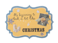 SL Transparent Stickers Elements & Texts Christmas Forest 5 Sheets