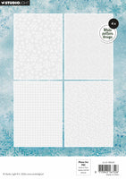 SL Vellum Paper Pad Backgrounds Christmas Forest 16 Sheets