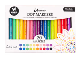 SL Dot Markers Unicolor Consumables 20 Pieces