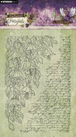 SL Clear Stamps Floral & Script Enchanted Fairytale 2 Pieces