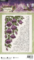 SL Clear Stamps Floral & Script Enchanted Fairytale 2 Pieces