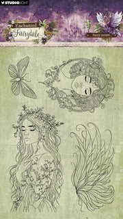 SL Clear Stamps Fairy Ladies Enchanted Fairytale 4 Pieces