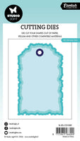 SL Cutting Die Torn Edge Tag Rectangle Essentials 5 Pieces