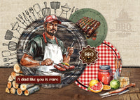 SL Cardmaking Pad BBQ Party Essentials 14 Sheets