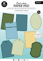 SL Card Making Pad Christmas Forest 105x148mm Essentials 20 Sheets