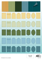 SL Card Making Pad Christmas Forest 105x148mm Essentials 20 Sheets