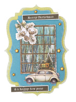 SL Card Making Pad Christmas Forest 105x148mm Essentials 20 Sheets