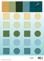 SL Card Making Pad Christmas Forest 152x152mm Essentials 20 Sheets