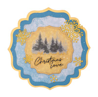 SL Card Making Pad Christmas Forest 152x152mm Essentials 20 Sheets