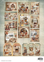 SL Card Making Pad Warm Winter Essentials 14 Sheets