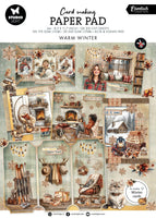 SL Card Making Pad Warm Winter Essentials 14 Sheets