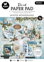 SL Die-Cut Paper Pad Winter Wonderland Essentials 20 Sheets
