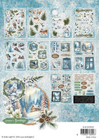 SL Die-Cut Paper Pad Winter Wonderland Essentials 20 Sheets