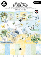 SL Die-Cut Paper Pad Butterflies Essentials 28 Sheets