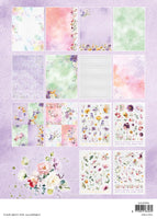 SL Die-Cut Paper Pad Flowers Essentials 28 Sheets