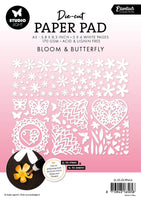 SL Die-Cut Paper Pad Bloom & Butterfly Essentials 20 Sheets
