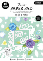 SL Die-Cut Paper Pad Rose & Petal Essentials 20 Sheets