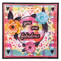 SL Die-Cut Paper Pad Rose & Petal Essentials 20 Sheets