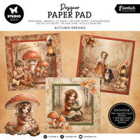 SL Mixed Paper Pad Autumn Dreams Essentials 22 Sheets